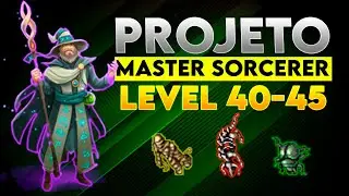 [TIBIA] PROJETO MASTER SORCERER (LEVEL 40-45) - HUNT MAGE LEVEL 40-45 | EM BUSCA DA HUNT PERFEITA