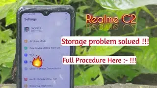 Realme C2 Storage problem | realme C2 Storage setting -  Problem Solve 🔥🔥🔥