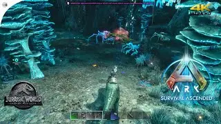 Aberrant Megalosaurus Solo Hunting Alpha Krakinos Ark Survival Ascended (4K 60FPS)