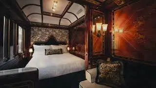 Voyage in a Luxury Train Car &mdash; Train Journey Ambience & Sound