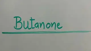 structure of Butanone and Butan-2-one #Butanone #jee#organic