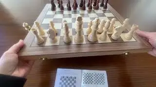 Magnetic Wooden Chess Board Set Review &mdash; Best Portable Travel Chess Game for Adults & Kids