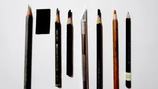 CÓMO TAJAR EL LÁPIZ CARBONCILLO, EL GRAFITO Y LOS PASTELES