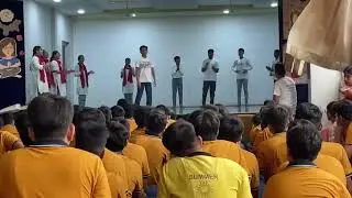 Assembly Performance on Yoga Day || Anand Niketan School,Mehsana | Class-9 #assembly #school #vlog
