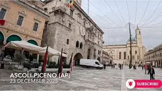 ❤️ Ascoli Piceno(AP), Marche, Italy - 4K HD Walking Tour #ascoli #marche #italy #travel #castellano