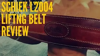 Schiek L2004 Lifting Belt Review