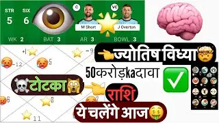 Str vs Six,ज्योतिषीdream11टोटका🙀