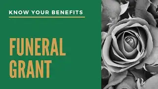 #FUNERAL #GRANT: Know your #SocialSecurity benefits.