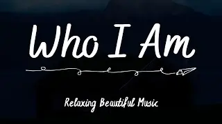 Who I Am - Relaxing Piano Music And Rain Sound For Sleep | Dimmed Screen