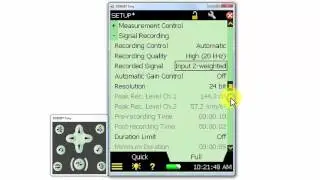 Type 2250/2270 Sound Level Meter – Making signal recordings – Brüel & Kjær