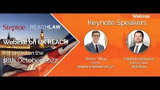 Webinar - Extension of UK REACH registration deadlines, implications and risks for companies