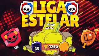 SUBIENDO EN LIGA ESTELAR | BRAWL STARS | PARODIA