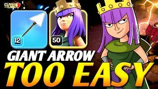 TH11 Air Attack 🔥  The Giant Arrow is TOO EASY! 🏹 (Clash of Clans) 
