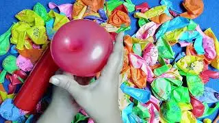 Satisfying Colorful Balloon Popping ASMR | Relaxing & Stress Relief Sounds #satisfying #unboxing