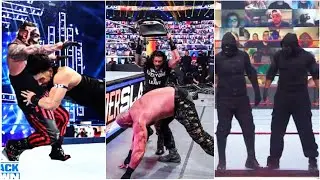Roman Reigns Attack Fiend and Brown Strowman Again At Smackdown_Retribution_SmackDown highlights_