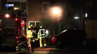 Brand in boekenwinkel Heino, bewoners boven de winkel ge&euml;vacueerd