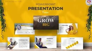 Modern business powerpoint presentation design