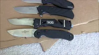 Сравнение ножей SOG Trident Elite