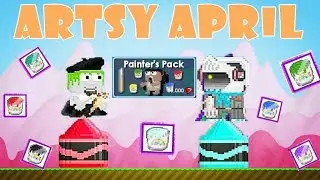 Growtopia - Artsy April!