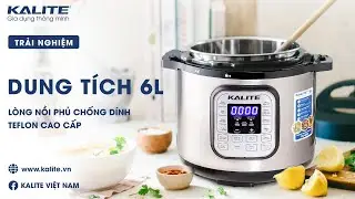 Nồi &aacute;p suất Kalite KL- 636: Nắp nồi với gioăng cao su k&iacute;n &ndash; giữ hơi, tăng tốc qu&aacute; tr&igrave;nh nấu