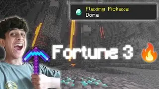 Mining with my fortune 3 Pickaxe|| Minecraft 