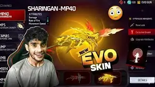 NEW EVO MP40 SKIN 💥 Free Fire MaX
