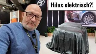 Toyota Hilux vollelektrisch: Mehr Arbeitstier als Showcar