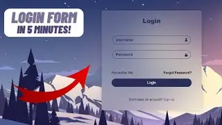 Make this Login in just 5 minutes!