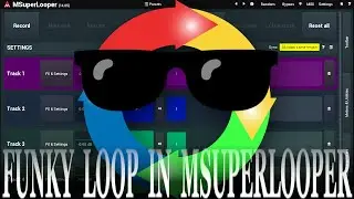 Making a funky jam with MSuperLooper