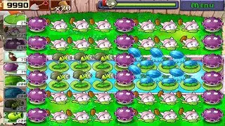 Plants vs Zombies || Survival Pool Highlight || Upgraded Plants vs All Zombies || Full HD [ 1080p ]