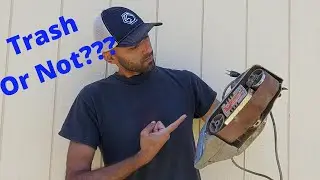 Free Finds: Repairing An Old Belt Sander With Damaged Gears!