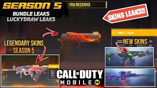 SEASON 5 BUNDLES & LUCKY DRAWS | SEASON 5 NEW EPIC SKIN GAMEPLAY | SEASON 5 NEW WEAPONS | COD MOBILE