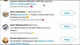Twitter suggestions