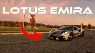 За рулем Lotus Emira AMG 2024 года
