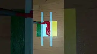 Drawing of the flag of Cameroon, a rich country but with poor people😥.#short