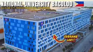 NATIONAL UNIVERSITY BACOLOD CITY 🇵🇭❗❗Aerial and Driving Tour! Negros Construction Project Updates...