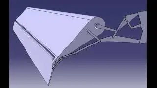 Double slotted mechanical flap deployment concept