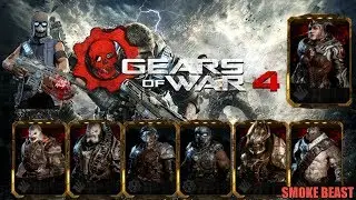 ALL Gears Of War 4 1st year pack trailer's (2016-2017)