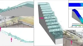 Air Entrainment Analysis of a Stepped Spillway | FLOW-3D HYDRO