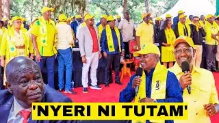 GACHAGUA IN TEARS!!🔥!NYERI MPS ASSURES PRESIDENT RUTO TUTAM AS HE SHUTSDOWN SAGANA STATE LODGE!!!