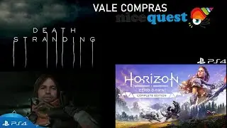 Jogos Gr&aacute;tis M&iacute;dia F&iacute;sica PS4 Chegou, Vale Compras  NiceQuest