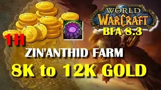 1H Farm Zin'anthid - Gold Making (WoW 8.3)
