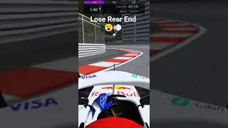 Lose Rear End 😮💨 | Fx Racer #fxracer #racing #simracing #f1 #formula1 #f1simracing #shorts #sehar