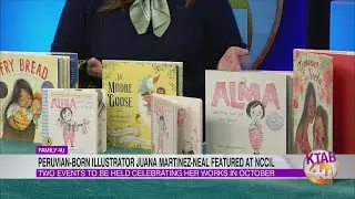 Peruvian-born illustrator Juana Martinez-Neal featured at NCCIL in October