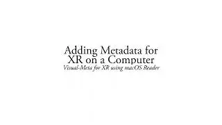 Method for adding metadata to images in PDF in a simple, open and robust manner.