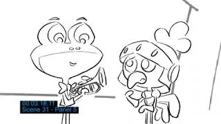 Django Looks for His Trumpet (French Dub, Found Storyboard Version) 