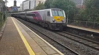 NIR & Irish Rail De Dietrich enterprise passing City hospital 19/11/22