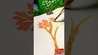 Palash flower art🧑&zwj;🎨😍#flowerdesign #artlovers