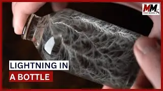 YouTuber captures lightning in a bottle during stunning experiment