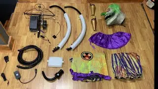 Видеоинструкция по настройке насадок Spirit Halloween The Clown